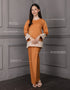 KIDS BAJU KURUNG KEDAH JULYA (TANGERINE)